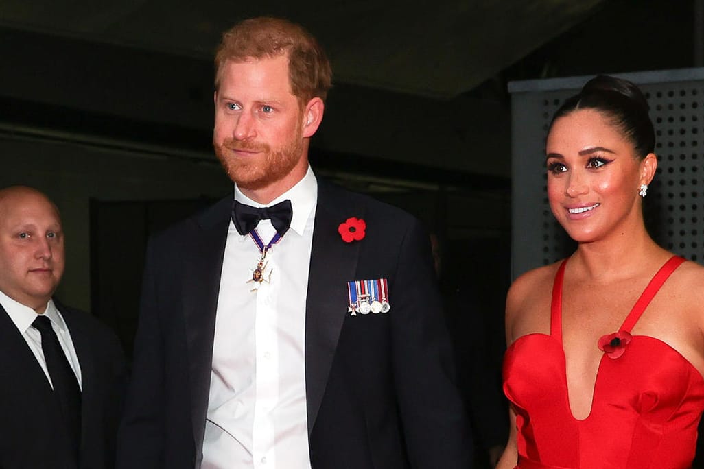 Prinz Harry und Herzogin Meghan: Das Paar kommt bei der "Salute To Freedom"-Gala in New York an.