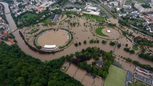 Hochwasser Gera