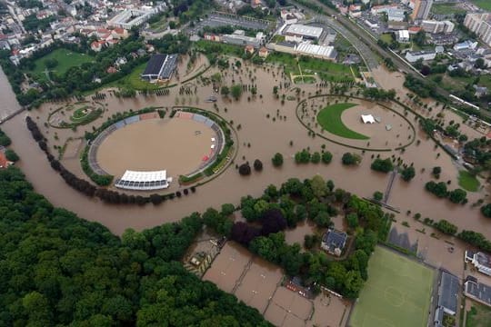 Hochwasser Gera