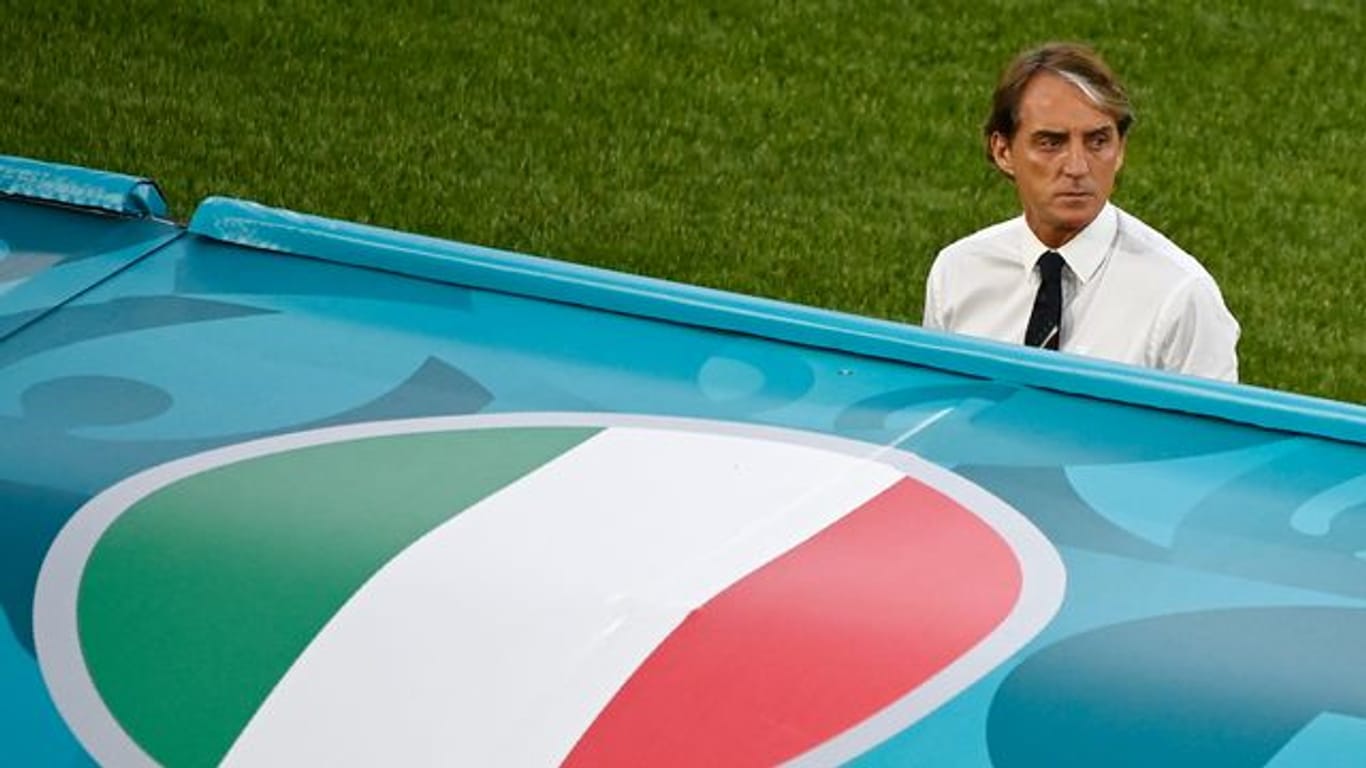 Die Italiener um Trainer Roberto Mancini stehen in der WM-Qualifikation unter Druck.