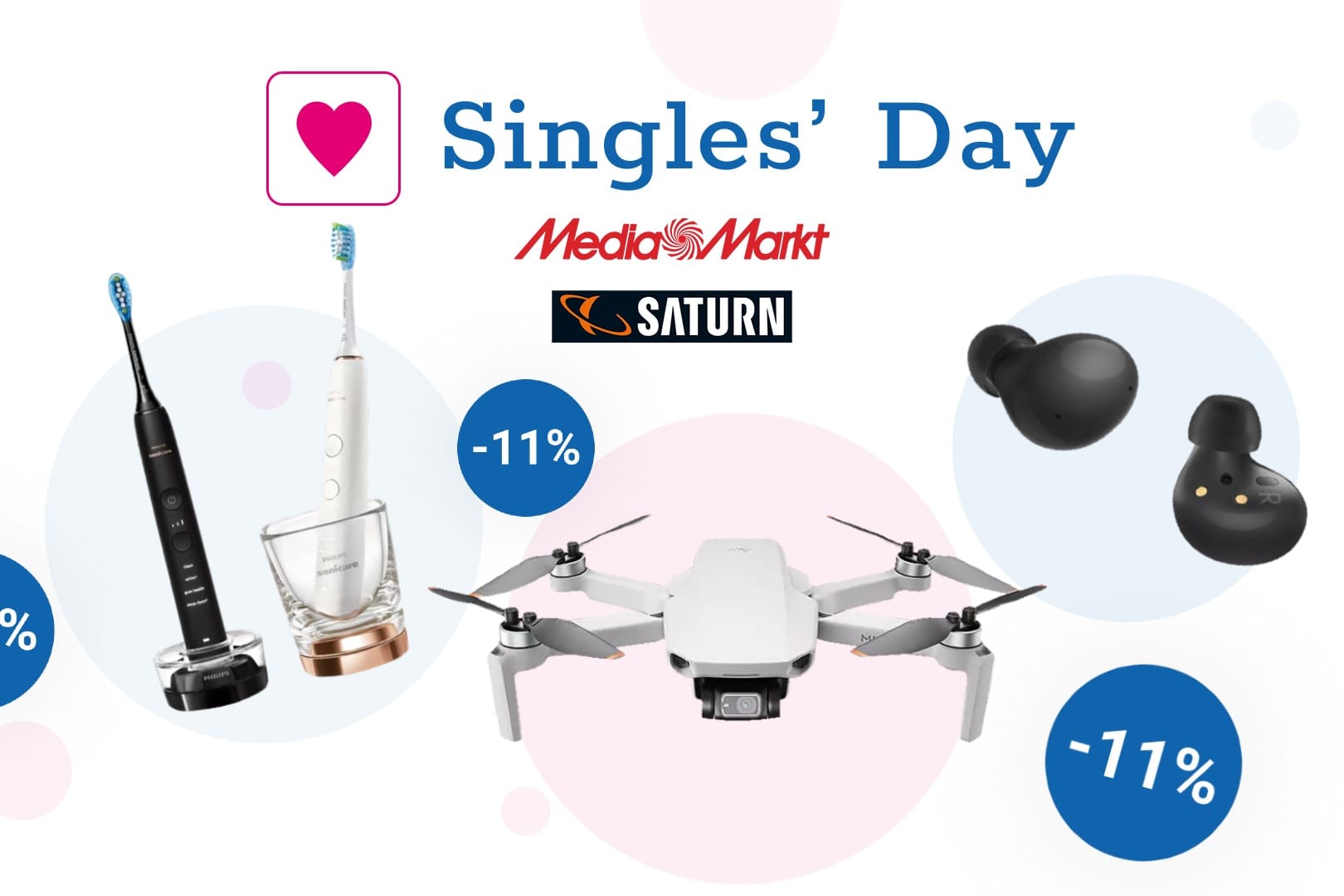 Singles' Day 2021 bei Media Markt und Saturn: Wir zeigen die besten Schnäppchen.