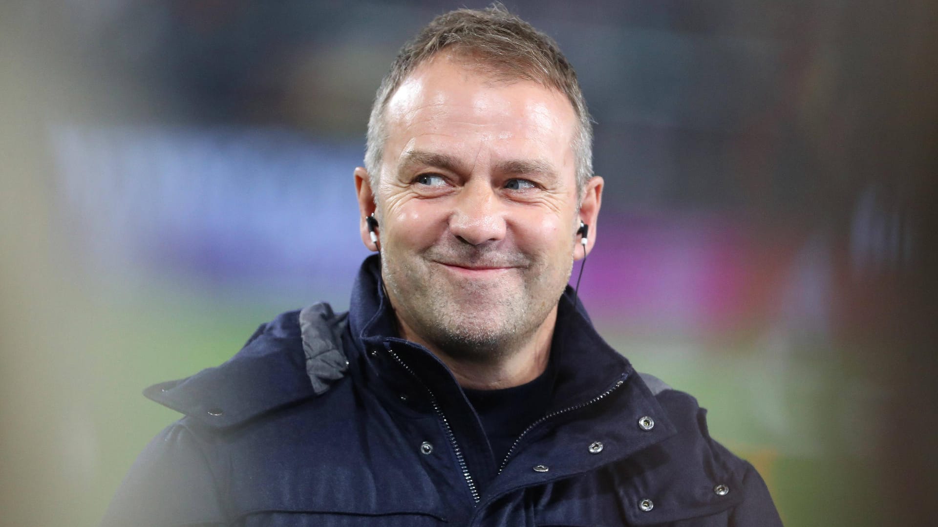 Hansi Flick: Der Bundestrainer konnte mit dem Auftritt seiner Mannschaft zufrieden sein. Hansi Flick: Der Bundestrainer konnte mit dem Auftritt seiner Mannschaft zufrieden sein.