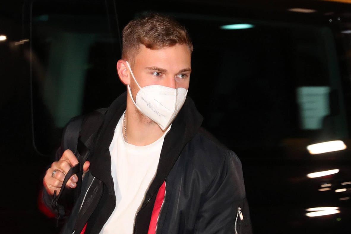 Joshua Kimmich: Der Bayern-Star musste nach einem Corona-Fall vorzeitig von der DFB-Elf abreisen.