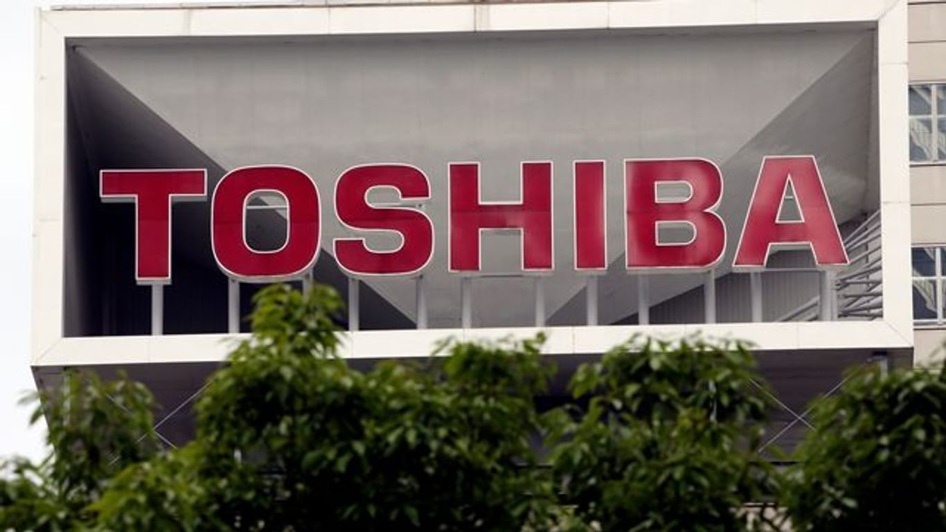 Der Sitz des Elektronikherstellers Toshiba in Tokio.