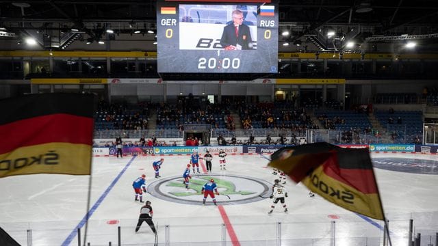 Zum Auftakt des Deutschland Cups kamen nur wenig Zuschauer.