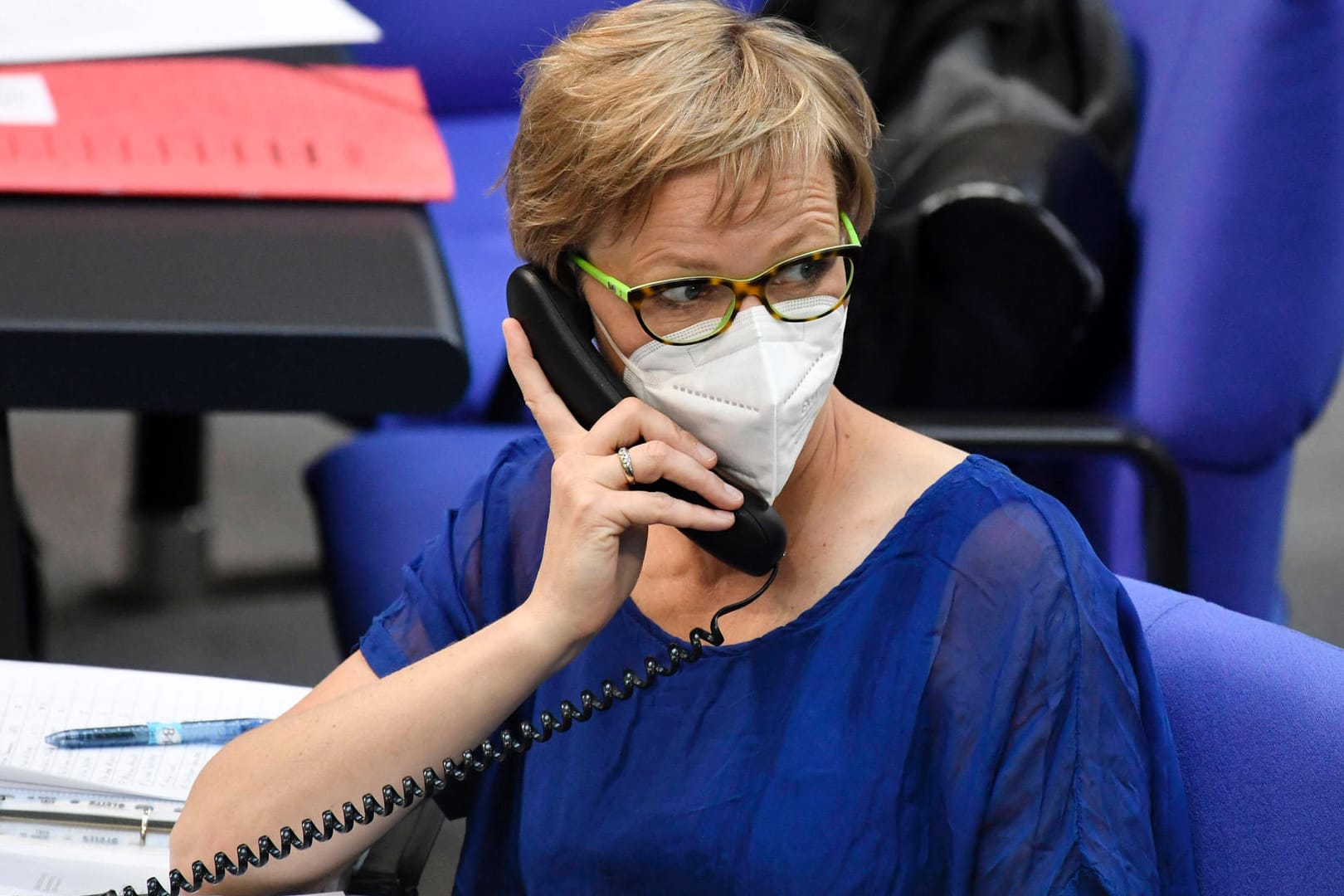 Franziska Brantner in der 233. Sitzung des Deutschen Bundestages im Reichstagsgebäude in Berlin am 10.06.2021.