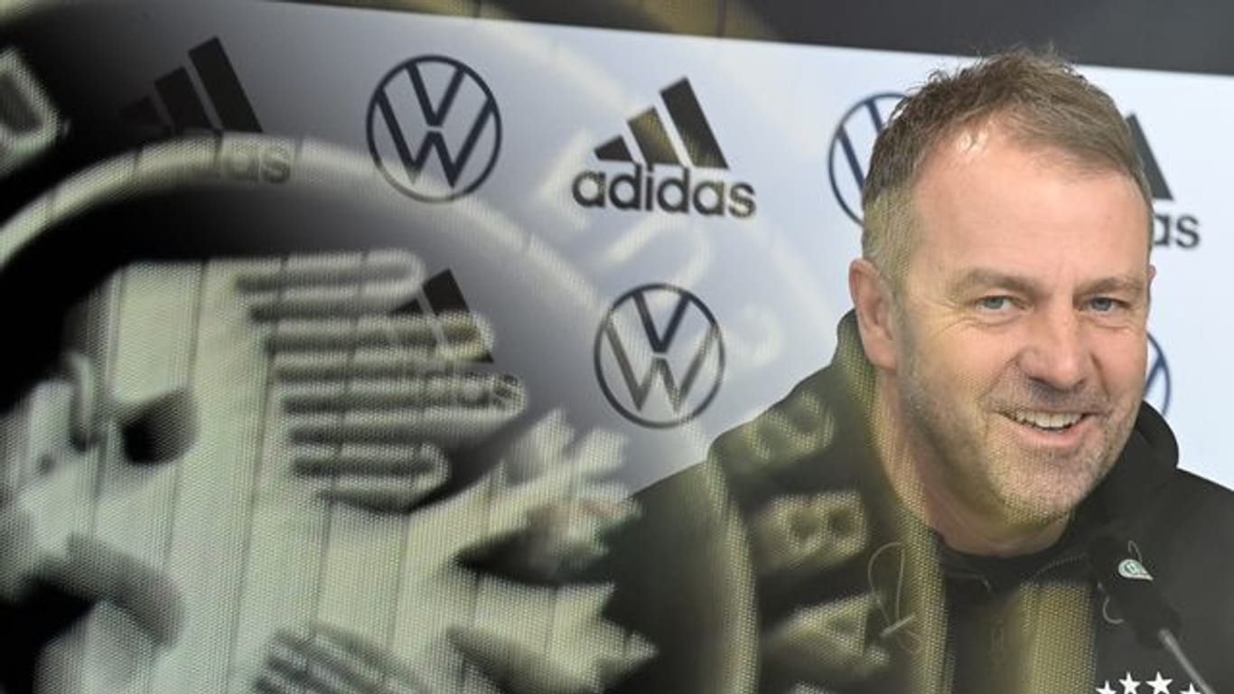 Bundestrainer Hansi Flick will auch zum Abschluss der WM-Qualifikation gewinnen. Bundestrainer Hansi Flick will auch zum Abschluss der WM-Qualifikation gewinnen.