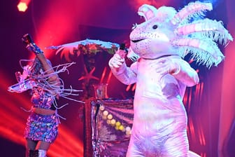"The Masked Singer": Das Axolotl ist raus.