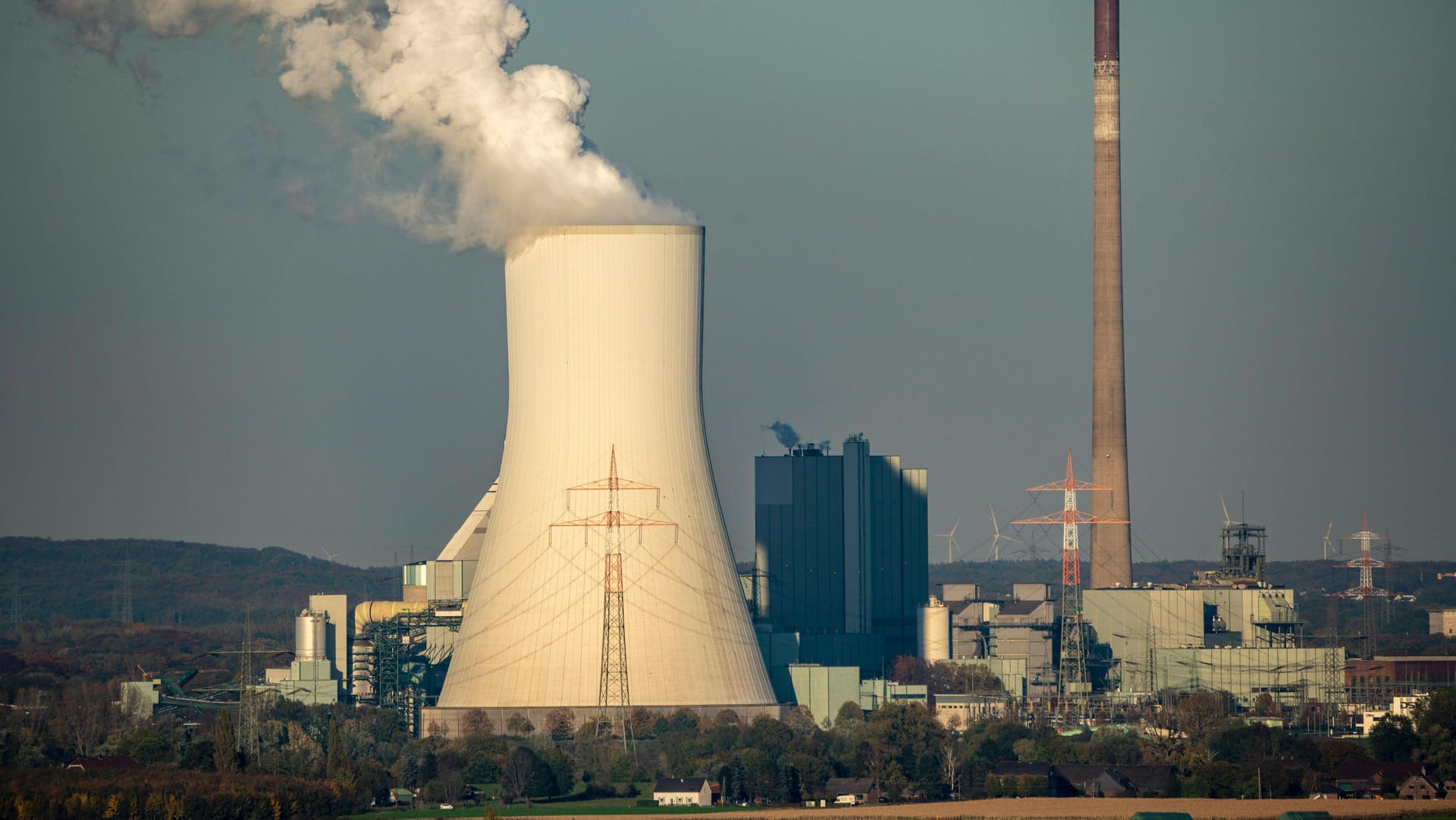 Kohlekraftwerk Duisburg-Walsum: Fossile Energien standen im Mittelpunkt der Weltklimakonferenz in Glasgow.