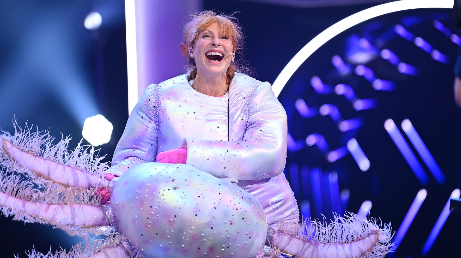 "The Masked Singer": Andrea Sawatzki war das Axolotl.