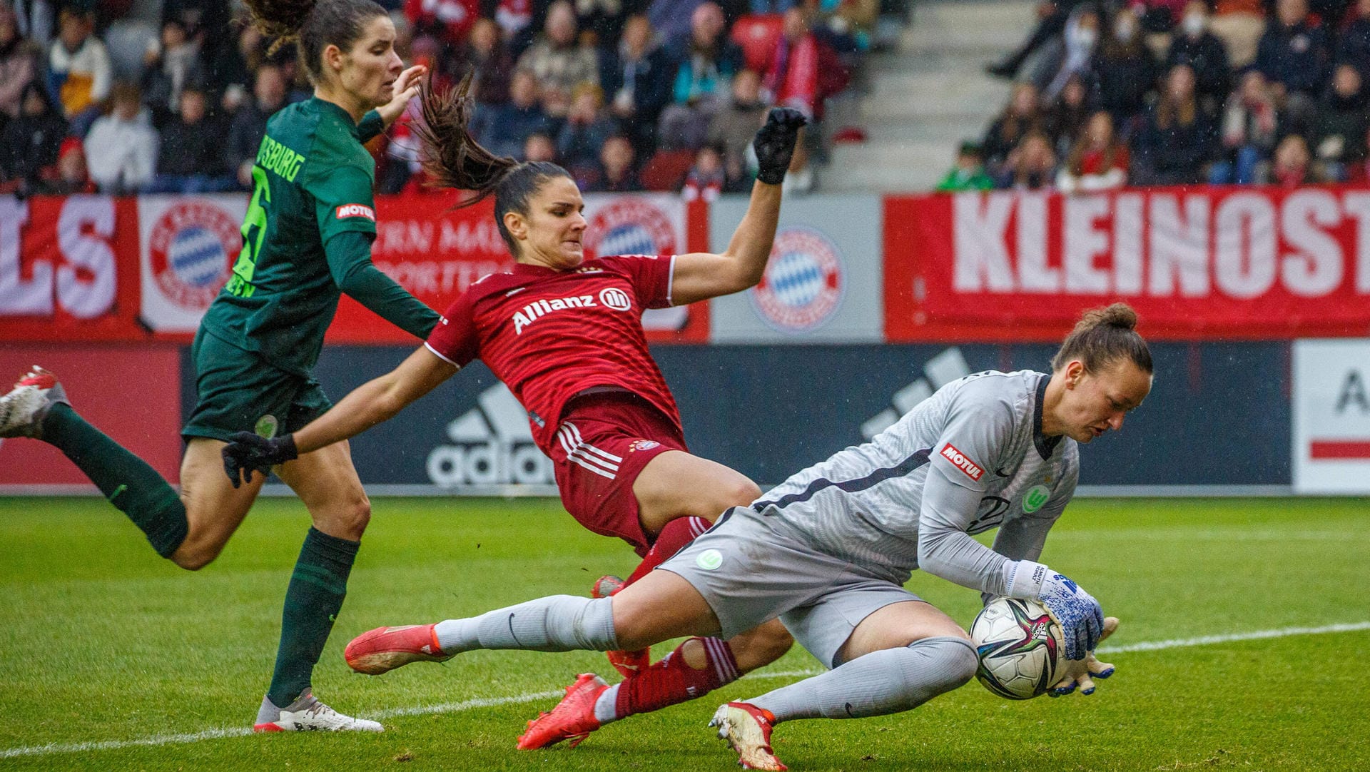 Frauen-Bundesliga: Der FC Bayern unterlag dem VfL Wolfsburg.