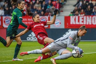 Frauen-Bundesliga: Der FC Bayern unterlag dem VfL Wolfsburg.
