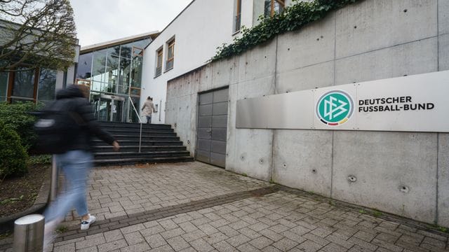 Die Zentrale des Deutschen Fußball-Bundes in Frankfurt.
