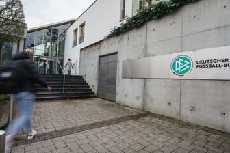 Die Zentrale des Deutschen Fußball-Bundes in Frankfurt.
