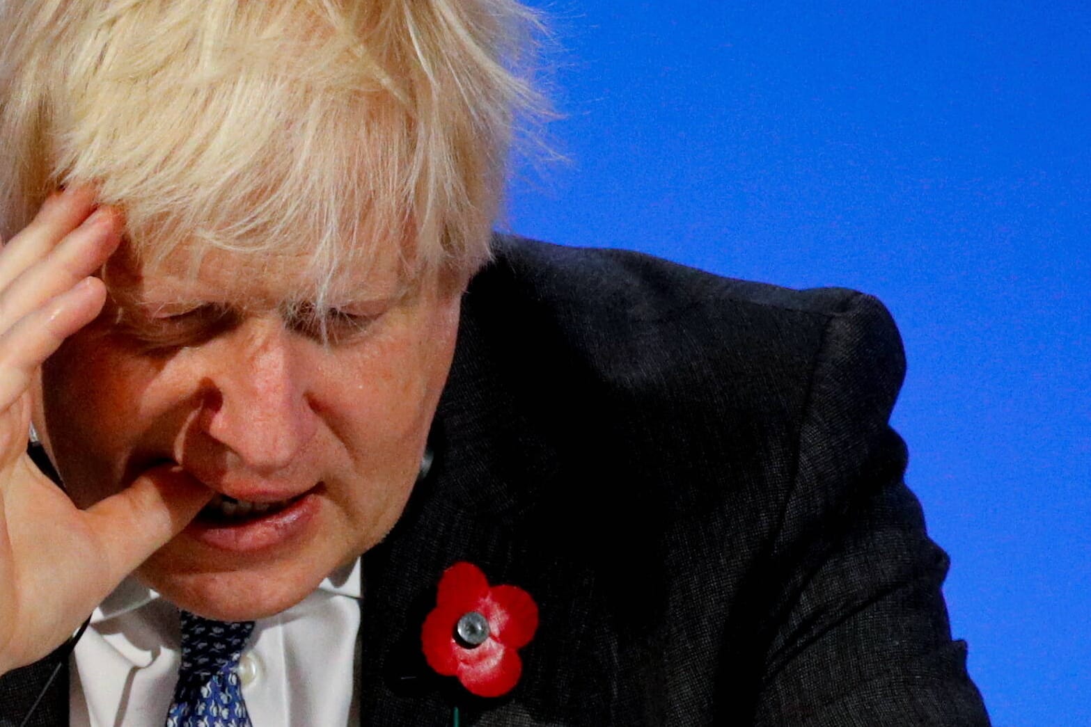 Großbritanniens Premierminister Boris Johnson: Die "Bombe entschärft" – wie der Gastgeber der Weltklimakonferenz es zu Beginn als Ziel ausgab – hat Glasgow nicht.