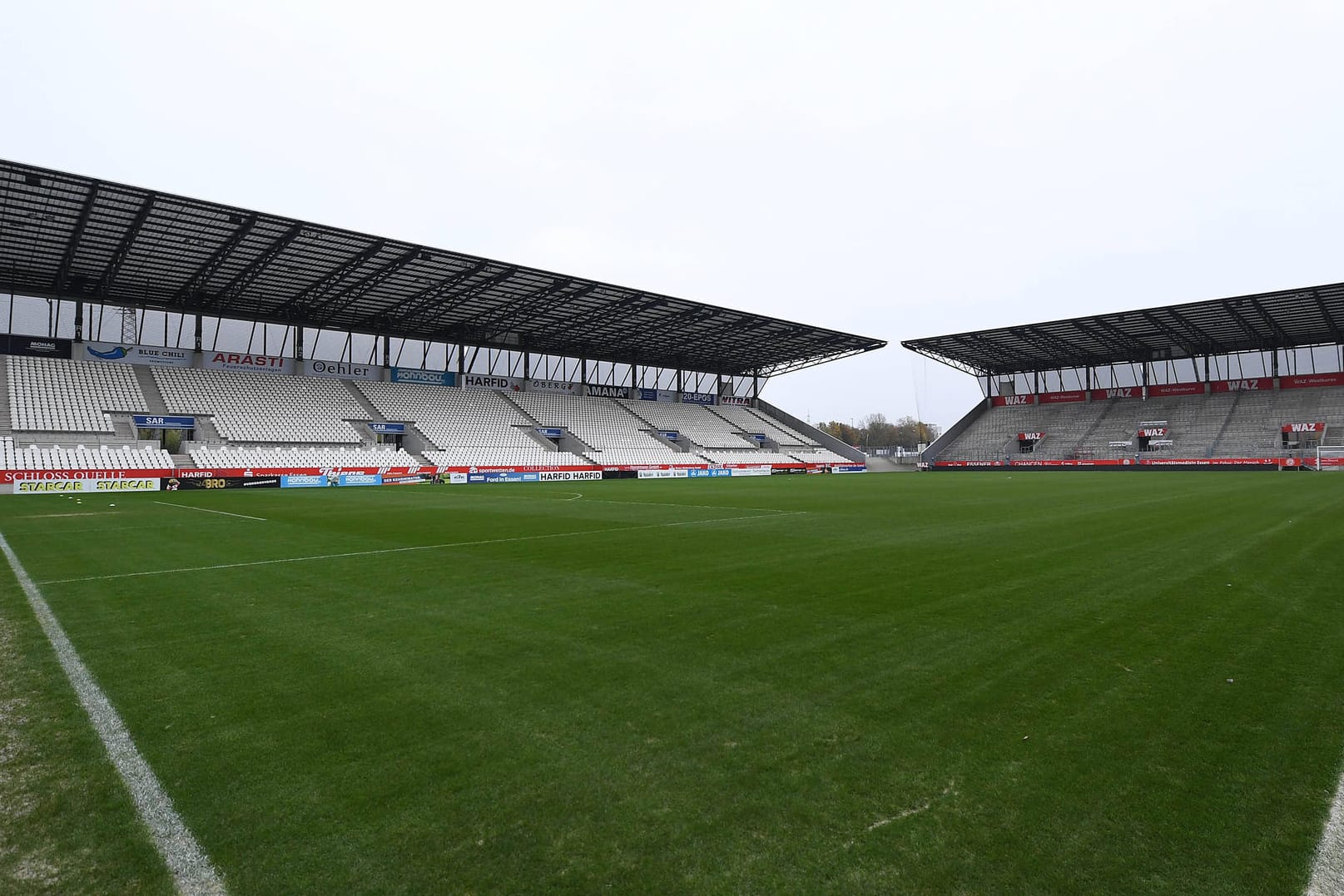 Das Stadion in Essen: Zukünftig wird hier wieder unter dem alten Namen gespielt.