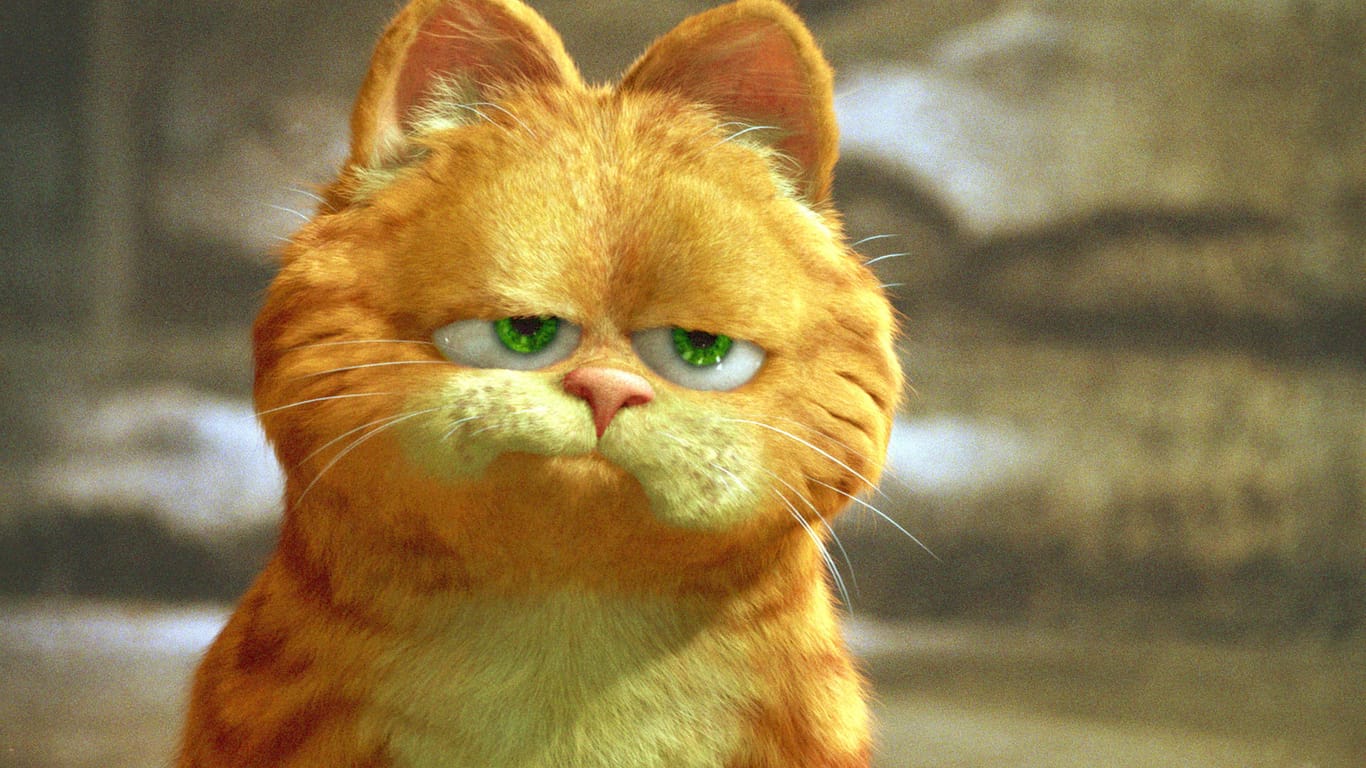 Garfield: Der Comic-Kater hasst Montage.