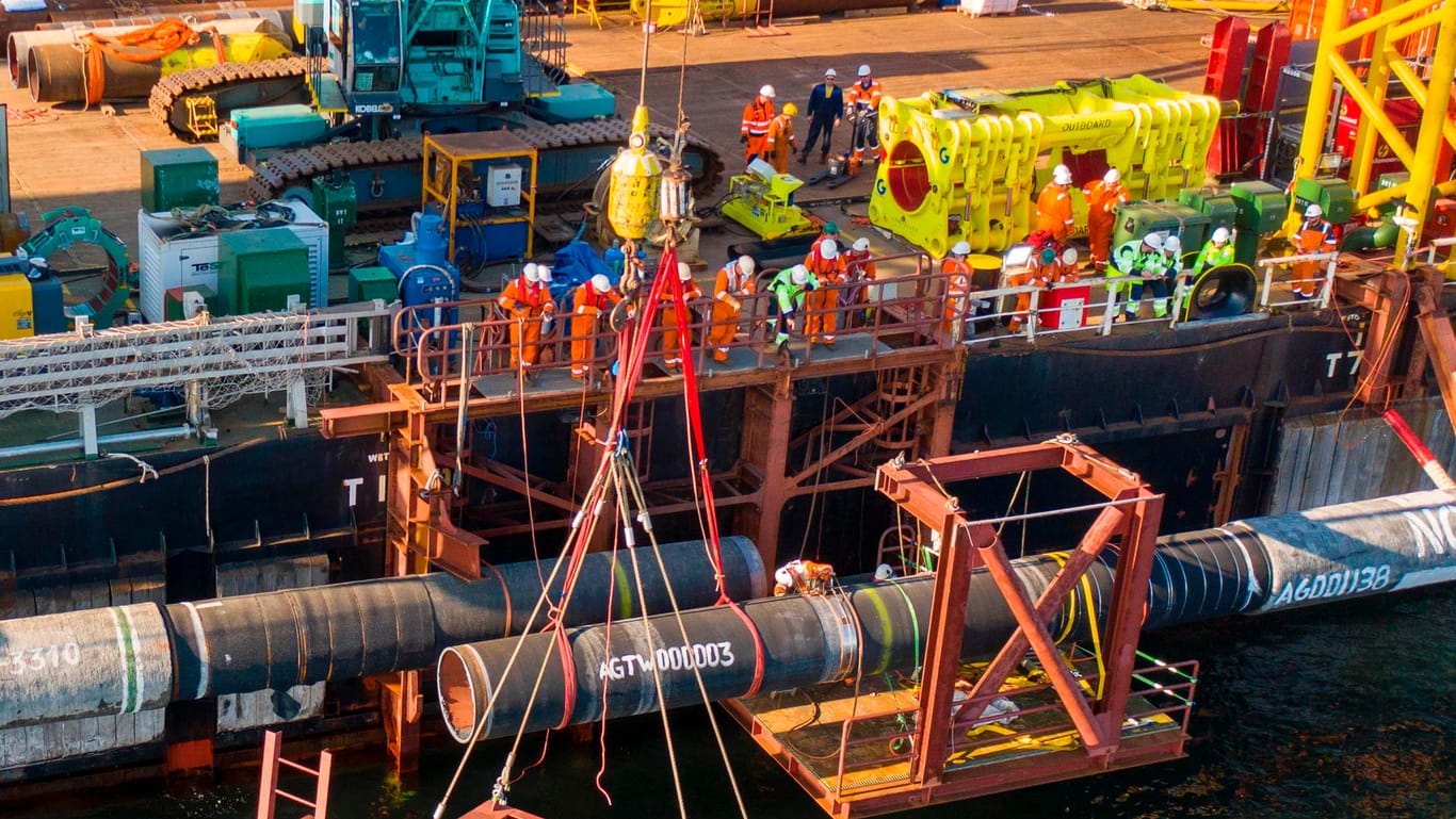Nord Stream 2: Die Ostseepipeline kann vorerst nicht in Betrieb genommen werden. (Archivfoto)