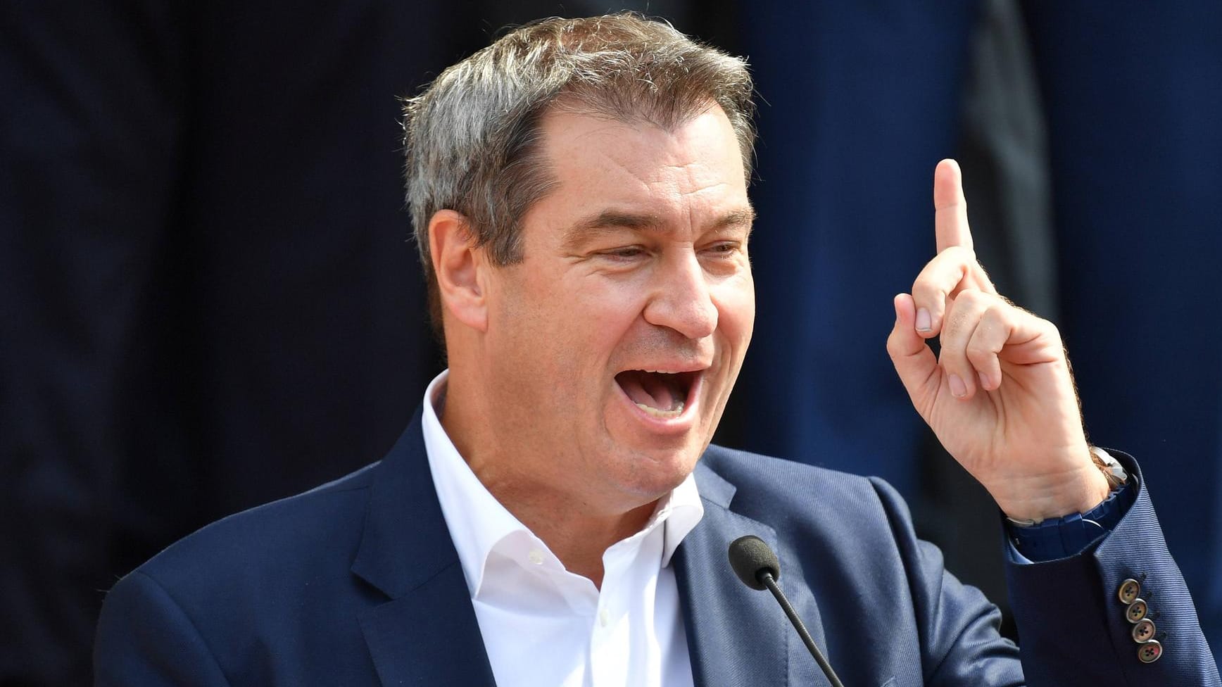 Bayerns Ministerpräsident Markus Söder: Der CSU-Politiker sieht Handlungsbedarf im Fußball. Bayerns Ministerpräsident Markus Söder: Der CSU-Politiker sieht Handlungsbedarf im Fußball.