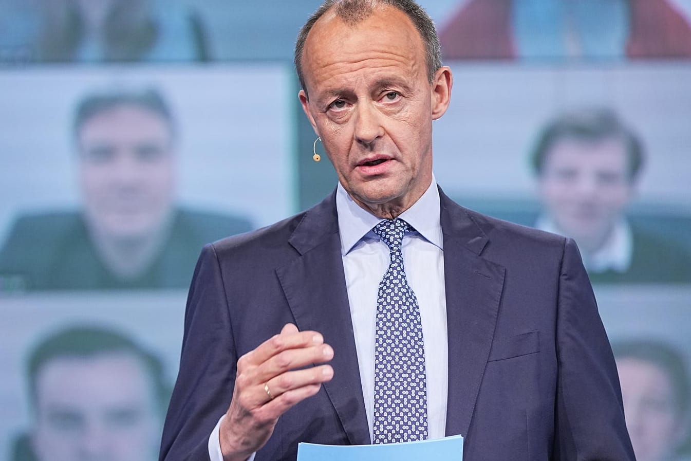 Friedrich Merz: Er stellt sein Team für die CDU vor.