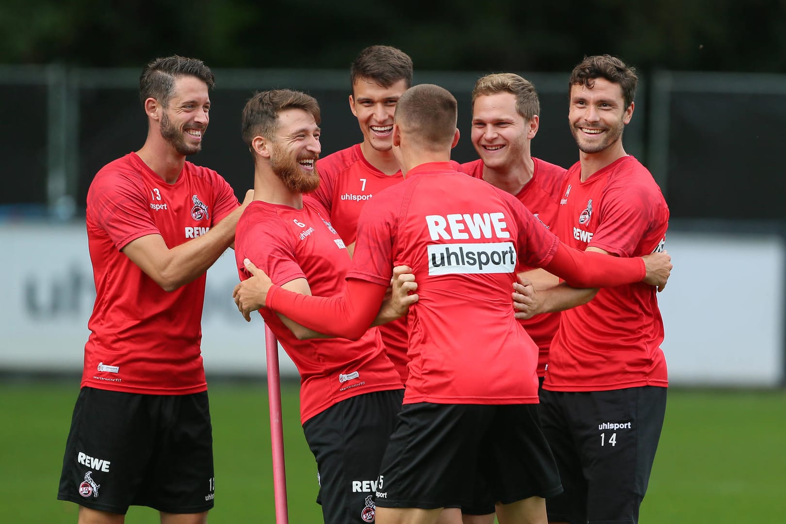 Mark Uth, Salih Özcan, Dejan Ljubicic, Tim Lemperle, Benno Schmitz, Jonas Hector (v. l.): Drei Spieler stehen exemplarisch für die gegenwärtige Lage des FC.