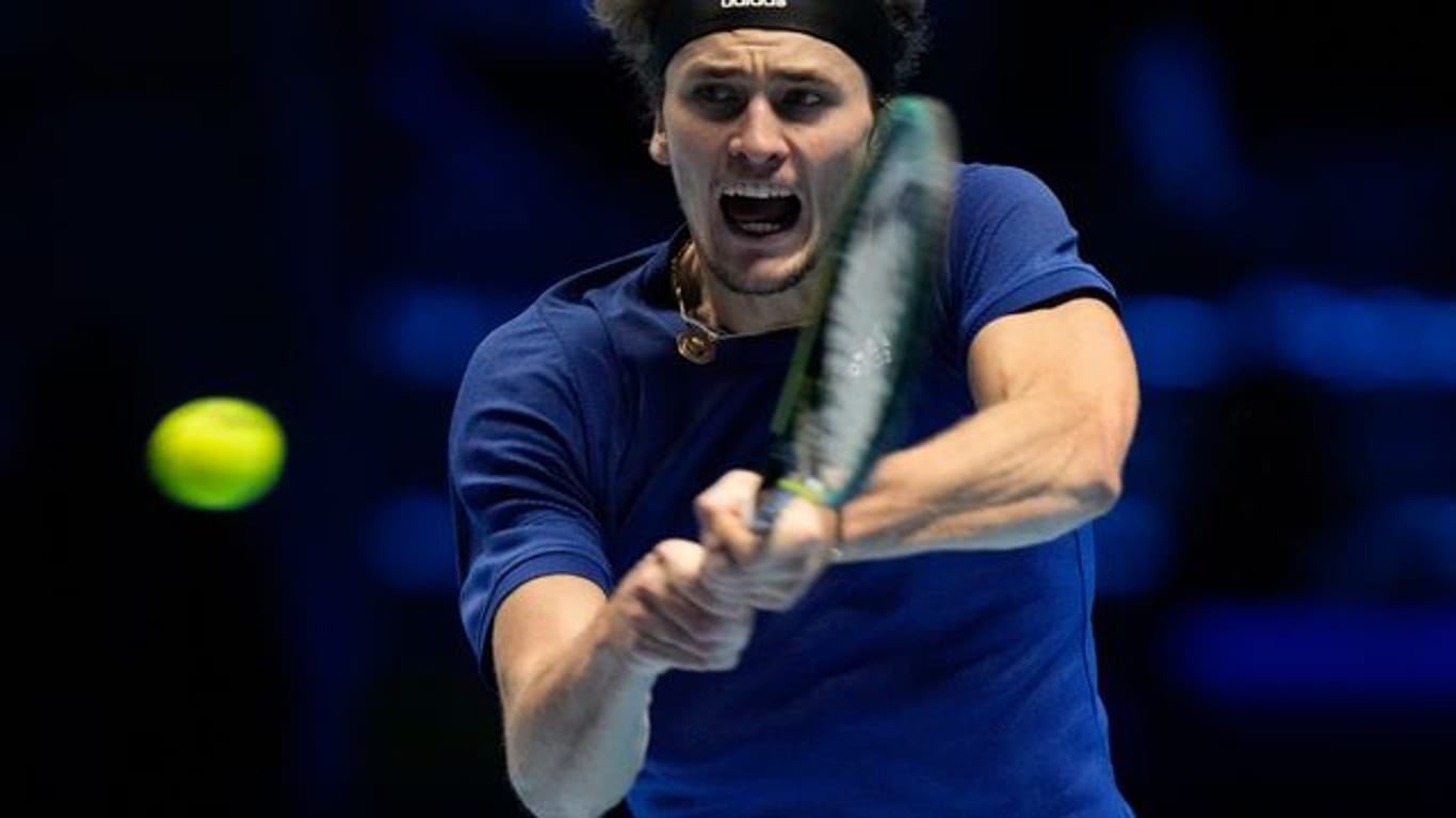Verlor sein zweites Match bei den ATP Finals in Turin: Alexander Zverev.