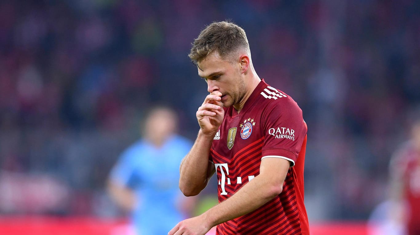 Darf am Freitag nicht mit ins Tageshotel des FC Bayern: Der ungeimpfte Joshua Kimmich.
