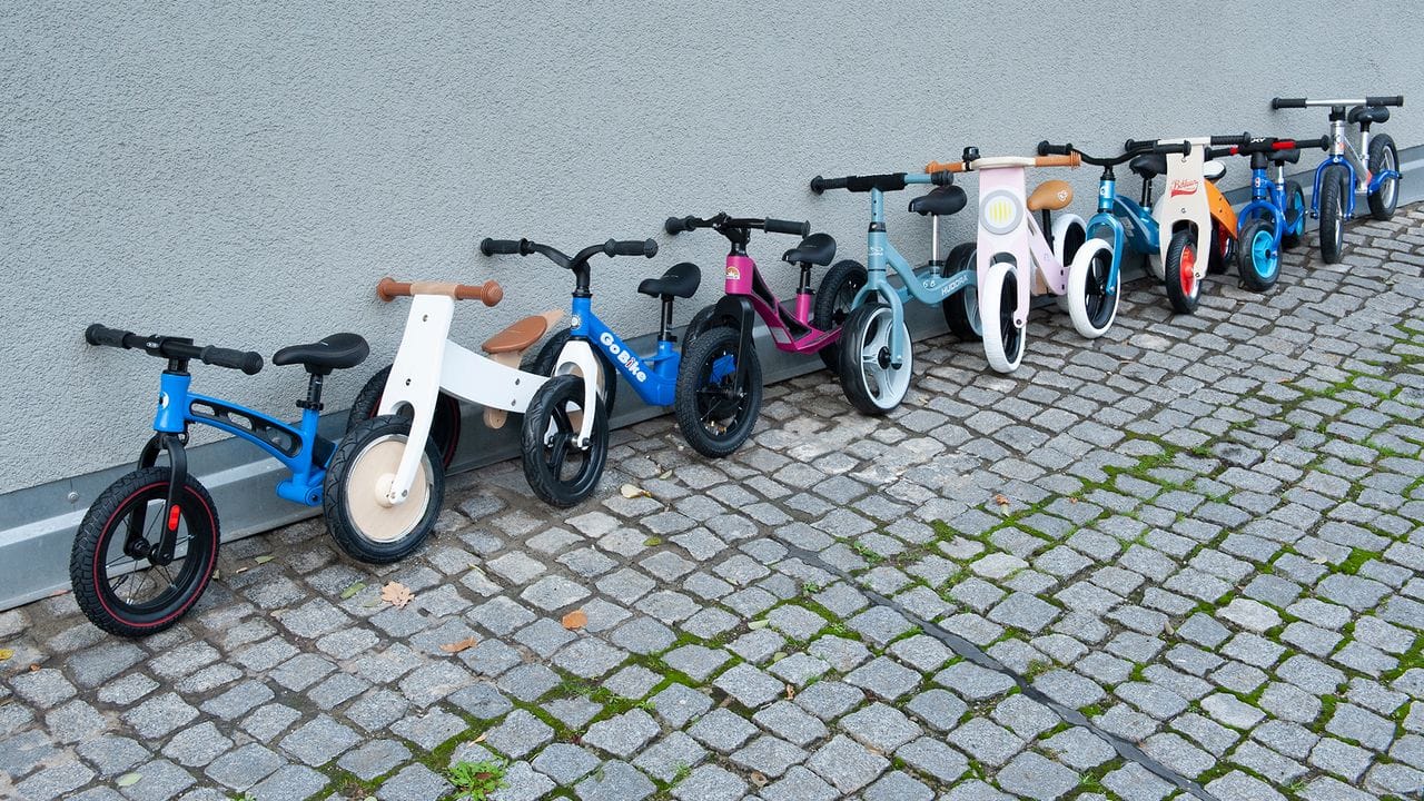 Laufräder sind gut geeignet, um Kinder schon frühzeitig an das Radfahren heranzuführen.