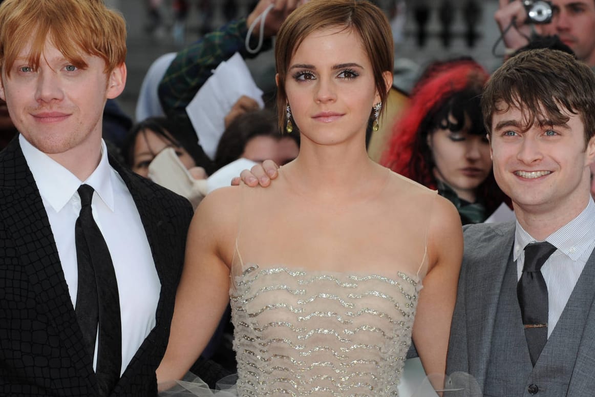 Rupert Grint, Emma Watson und Daniel Radcliffe: Die "Harry Potter"-Stars stehen wieder zusammen vor der Kamera.