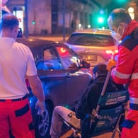 Mutmaßliches Entführungsopfer in Hamburg: Der 29-Jährige wurde in ein Krankenhaus gebracht.