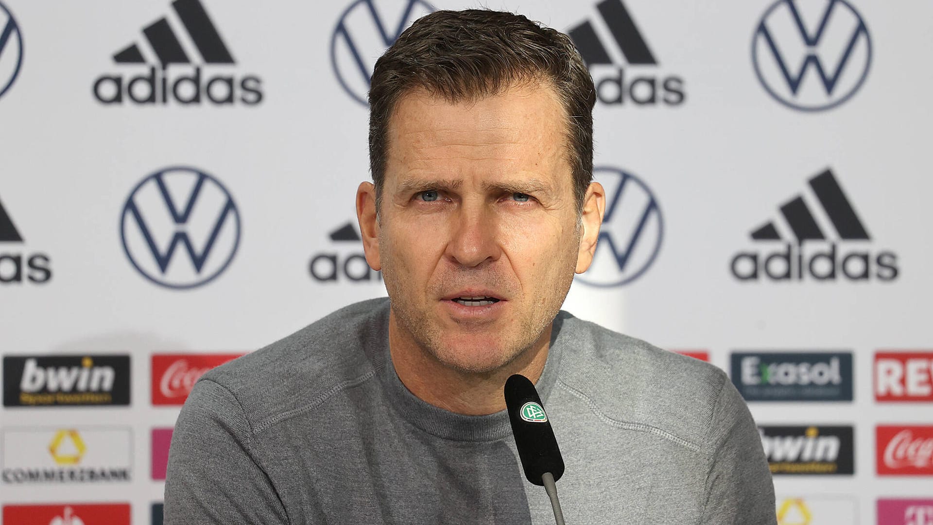 Oliver Bierhoff: Der DFB-Direktor soll einige Verantwortungsbereiche abgeben. Oliver Bierhoff: Der DFB-Direktor soll einige Verantwortungsbereiche abgeben.