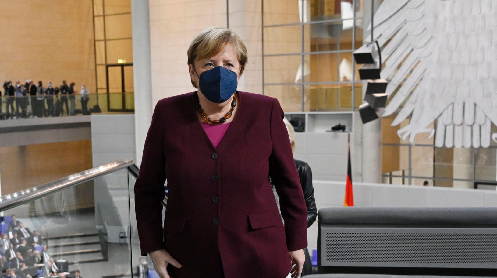 Angela Merkel: Die Kanzlerin schätzt die Corona-Lage derzeit als "dramatisch" ein.