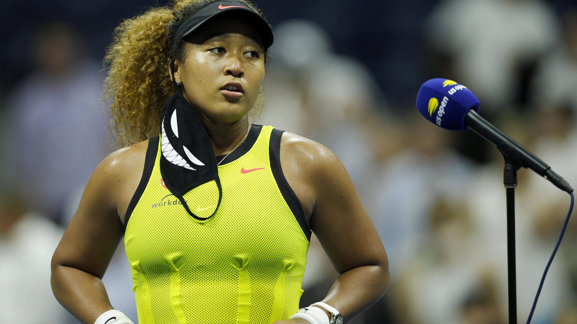 Naomi Osaka sorgt sich um ihre Kollegin.