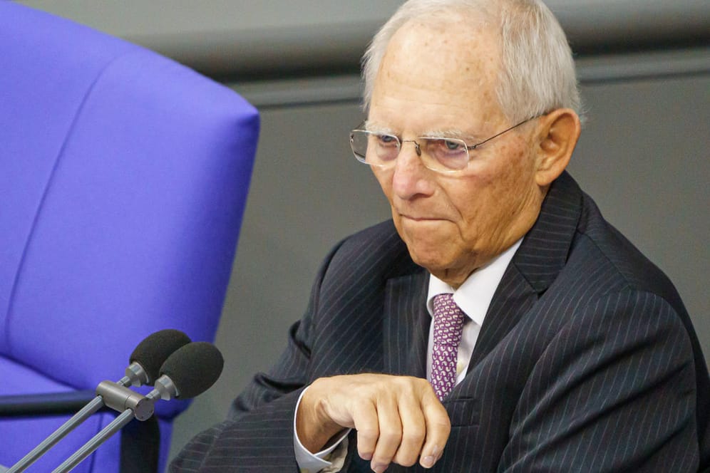 Wolfgang Schäuble: Der ehemalige Bundestagspräsident hat sich zur Flüchtlingskrise an der EU-Außengrenze geäußert. (Archivbild)
