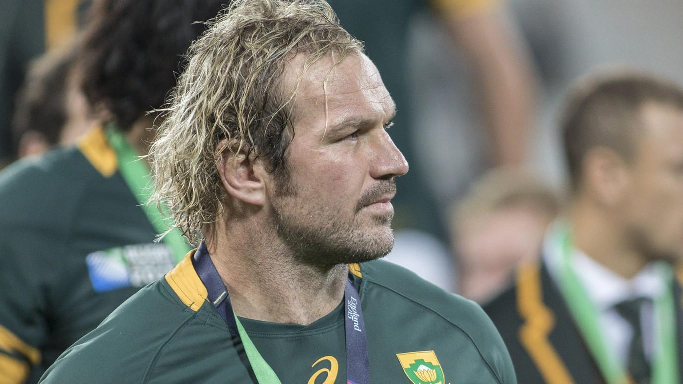 Jannie du Plessis: Der Rugby-Star hat sein Baby verloren.