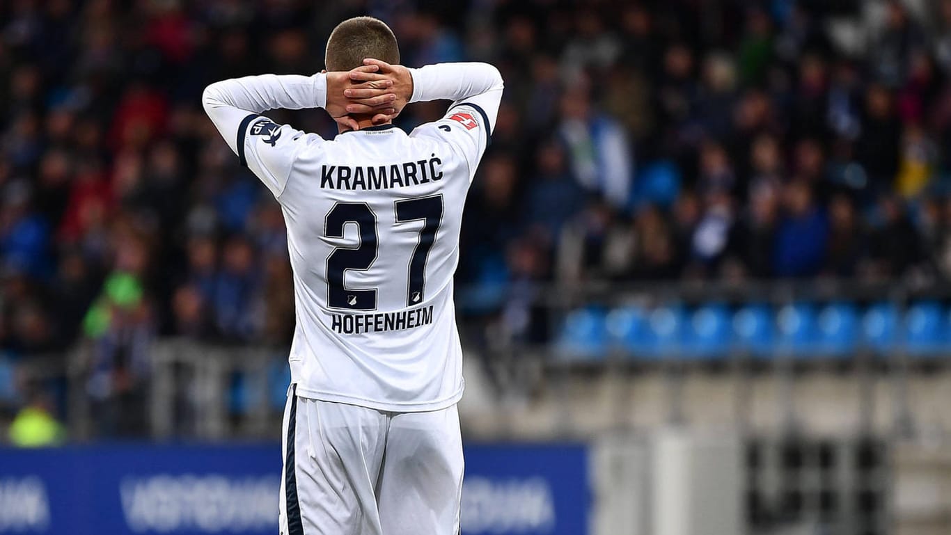 Fällt wahrscheinlich im Heimspiel gegen RB Leipzig aus: Hoffenheim-Star Andrej Kramaric.