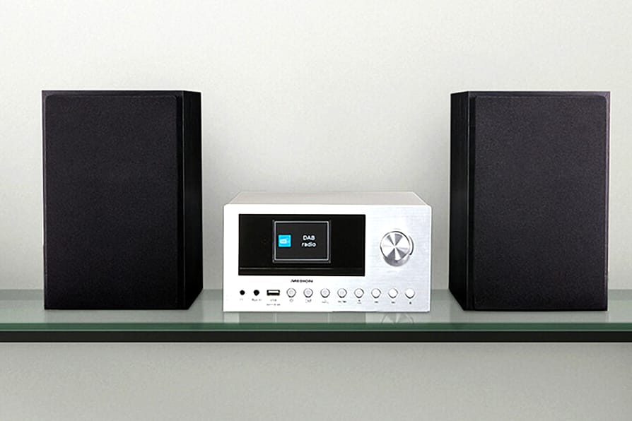 Für perfekten Stereo-Klang: Kompakte HiFi-Anlage von Medion für unter 100 Euro.