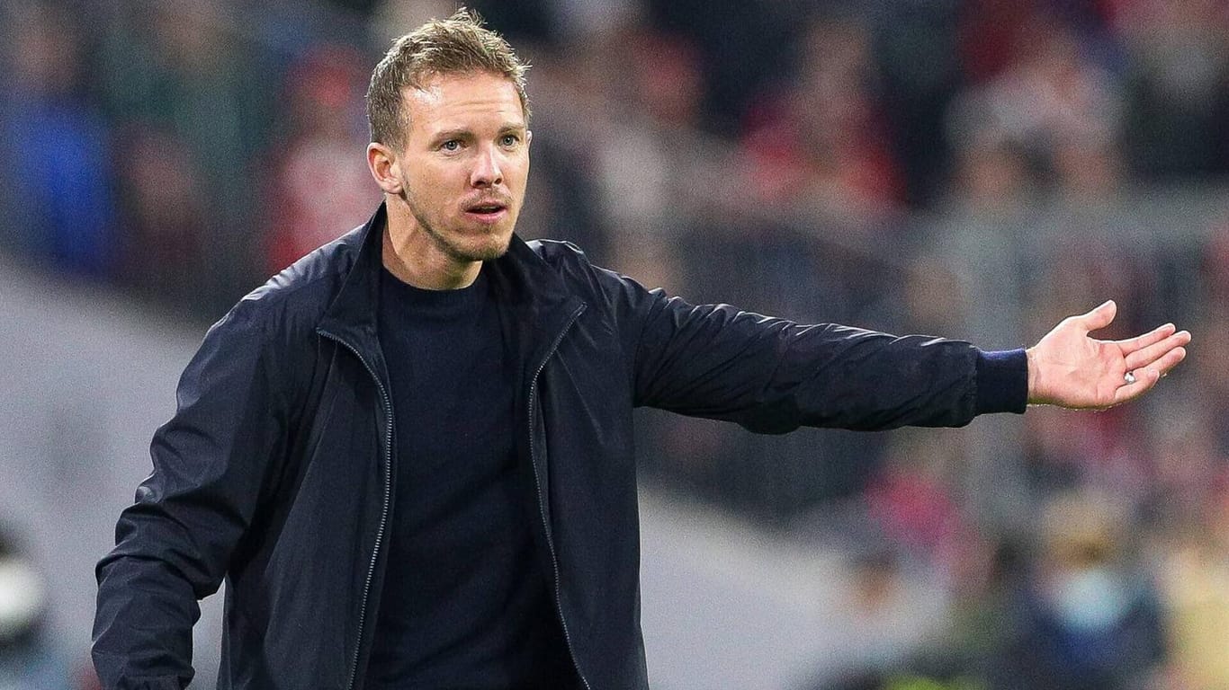 Julian Nagelsmann: Der Bayern-Trainer wünschte sich am Donnerstag einen sportlicheren Fokus.