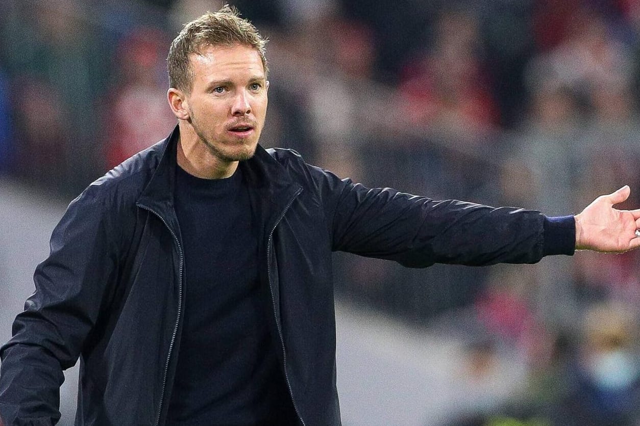 Julian Nagelsmann: Der Bayern-Trainer wünschte sich am Donnerstag einen sportlicheren Fokus.