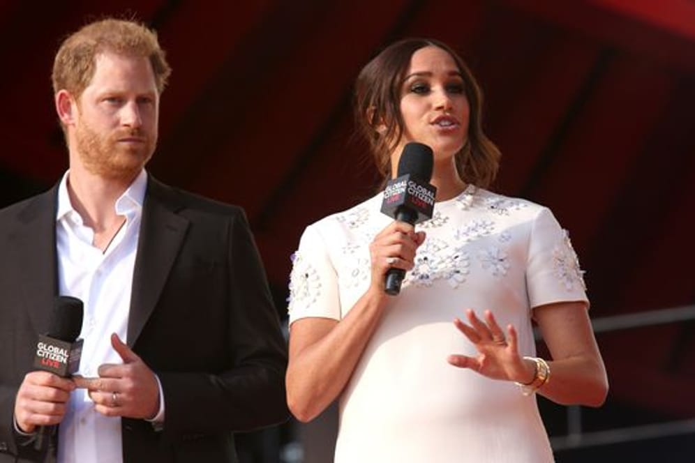 Harry und Meghan hatten sich 2020 vom engeren Kreis der britischen Königsfamilie losgesagt.