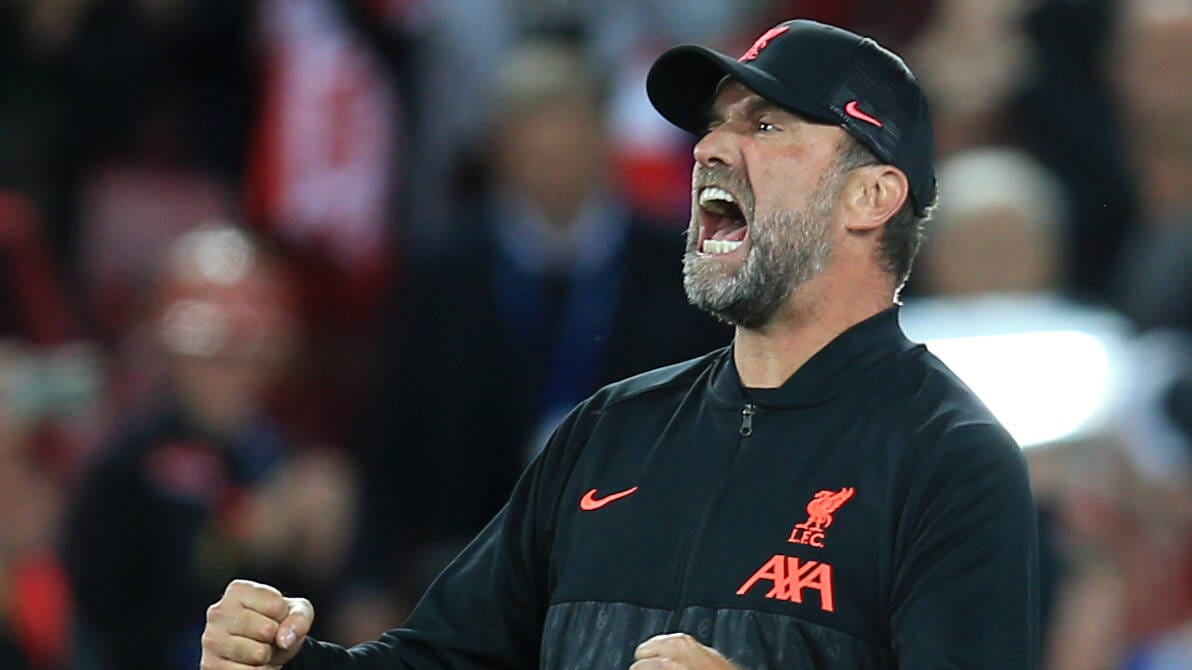 Jürgen Klopp jubelnd: Solche Bilder des Liverpool-Trainers werden auch künftig über den US-Sender NBC flimmern. Jürgen Klopp jubelnd: Solche Bilder des Liverpool-Trainers werden auch künftig über den US-Sender NBC flimmern.