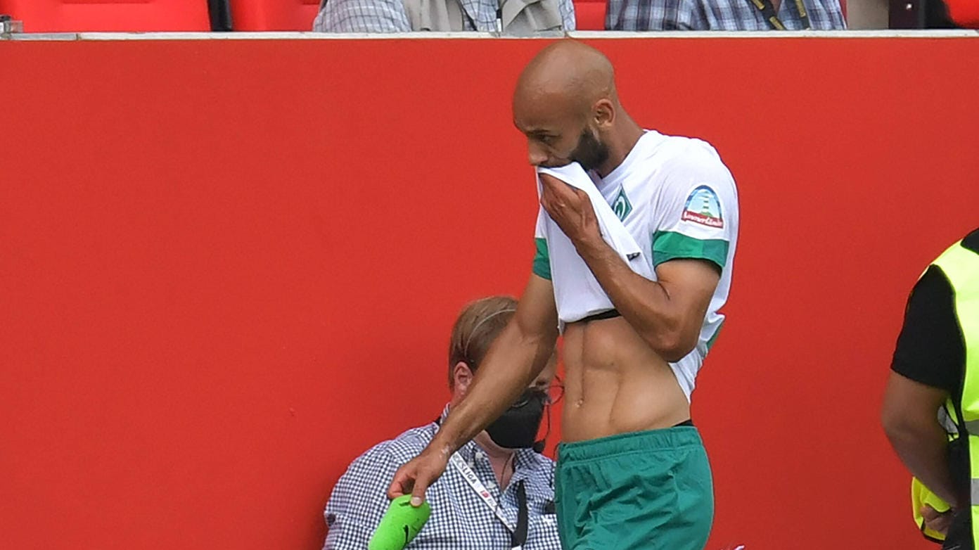 Schleicht verletzt vom Platz: Abwehrchef Ömer Toprak fiel über weite Strecken der Saison aus.