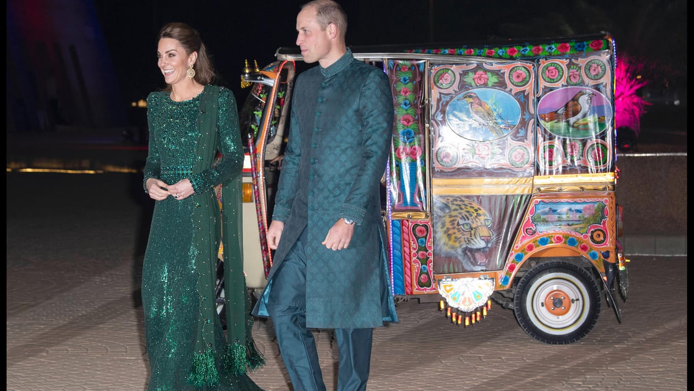 Oktober 2019: Kate und William besuchen Pakistan.