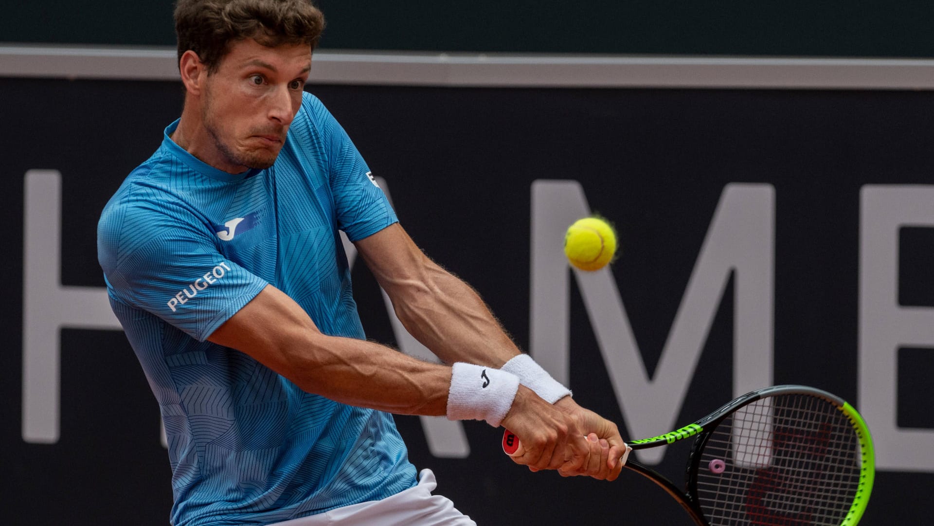 Pablo Carreno Busta in Hamburg (Archivbild): Er war der Finalsieger des Turniers 2021. Pablo Carreno Busta in Hamburg (Archivbild): Er war der Finalsieger des Turniers 2021.