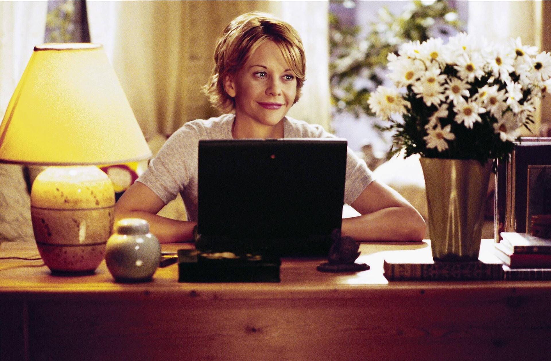 1998 spielte sie in "E-Mail für Dich" wieder an der Seite von Tom Hanks.