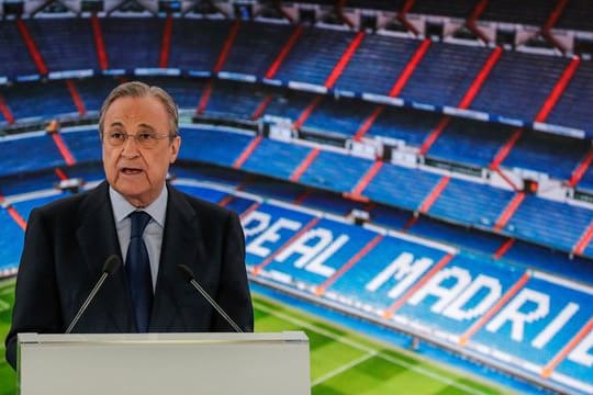 Beharrt auf den Plänen für eine Super League: Florentino Pérez, Präsident von Real Madrid.