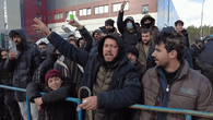 Belarus: Migranten mit "Deutschland, Deutschland"-Rufen