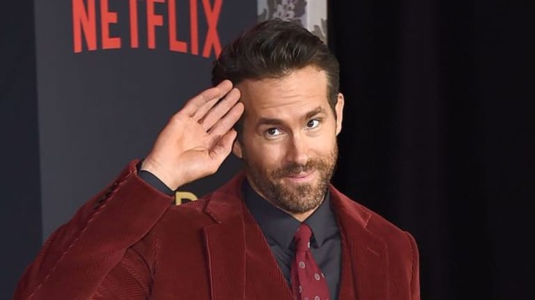 Schauspieler Ryan Reynolds ist gerade mit dem Actionkracher "Red Notice" im Kino und beim Streamingdienst Netflix zu sehen.