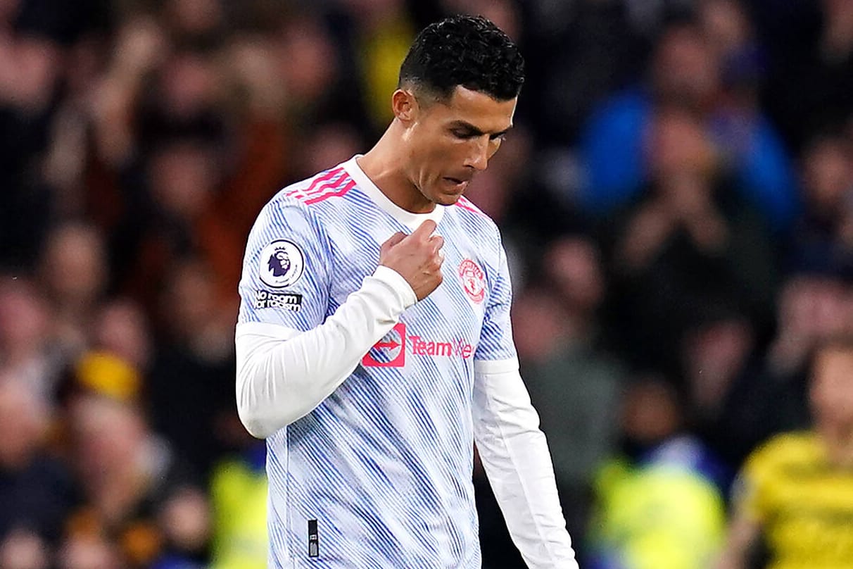 Cristiano Ronaldo: Für den Portugiesen und Manchester United war es ein rabenschwarzer Samstag.