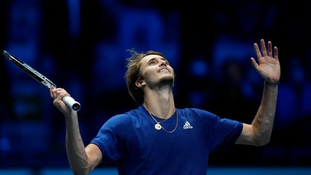 Alexander Zverev konnte seinen Coup von den Sommerspielen Tokio wiederholen. Alexander Zverev konnte seinen Coup von den Sommerspielen Tokio wiederholen.